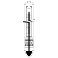 Термометр ТМ-5 (комплект из 4-х термометров) -10+50 коленчатый метеорологический