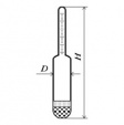 Ареометр АЭ 1100-1300 без пипетки (Клин)